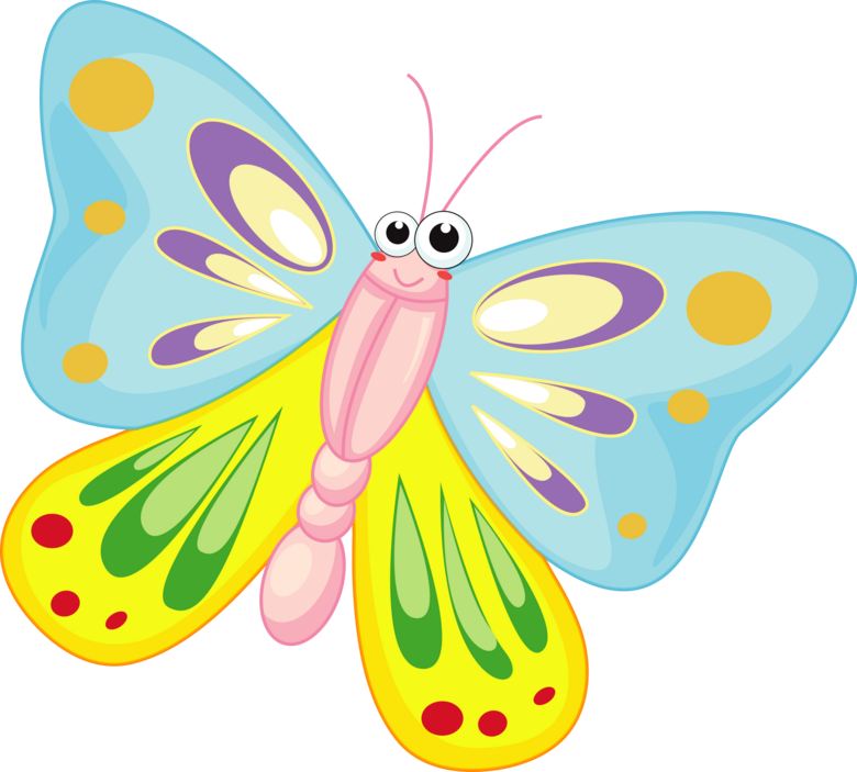 caterpillar butterfly clip art