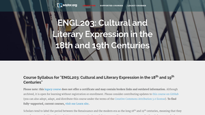 Cultural and Literary Expressions in the 18th and 19th Centuries