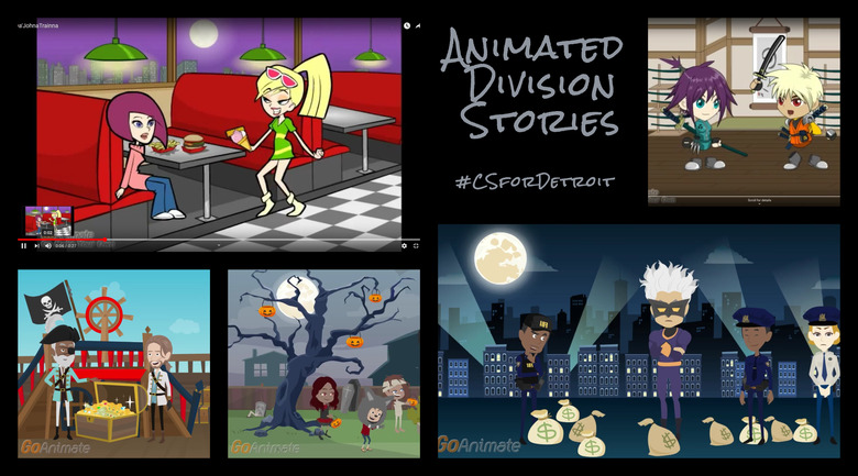 Animated Division Stories (Problem-Based Interactive Learning)