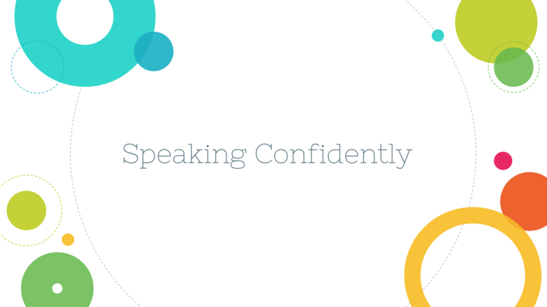 Speaking Confidently Resources