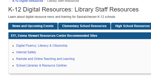 Provincially Licenced Resources PD/Training