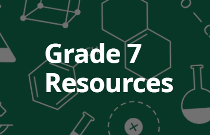 University of Saskatchewan Grade 7 Science Resources