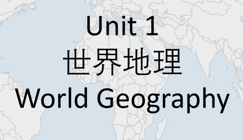 World Geography