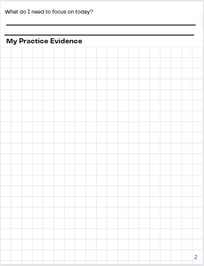 BTC Check your Understanding Practice Evidence Page