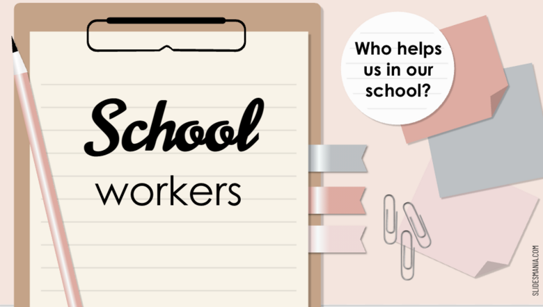 School Workers Lesson Plan