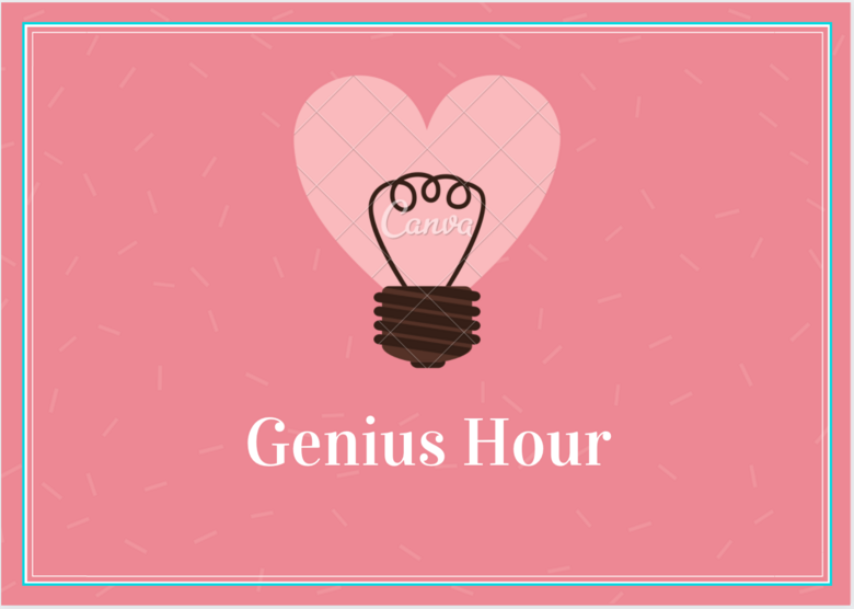 Genius Hour Unit Plan