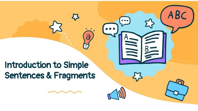Introduction to Simple Sentences and Fragments Nearpod Lesson Plan
