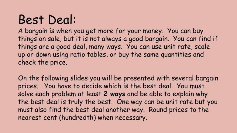 6.12 Best Deal