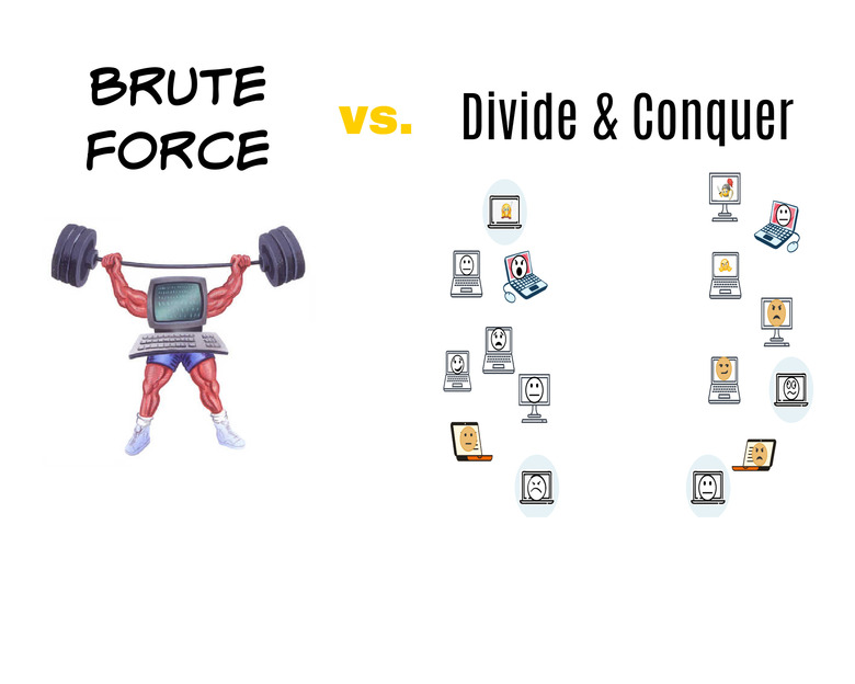 Brute Force vs. Divide & Conquer