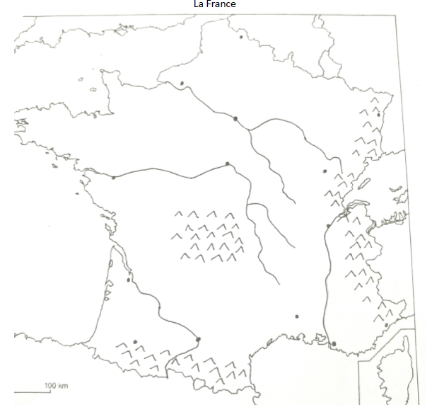 France map activity