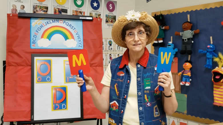 Circle Time at Home - Learning Letters