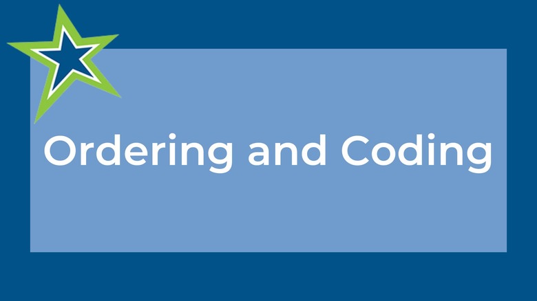 Ordering and Coding