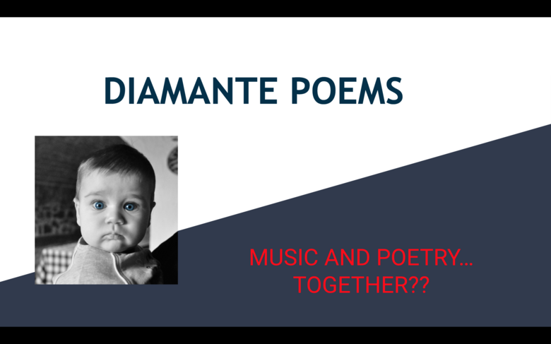 Musical Diamante Poem