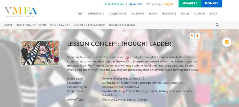 Getting Ready to Research Using Thought Ladder
