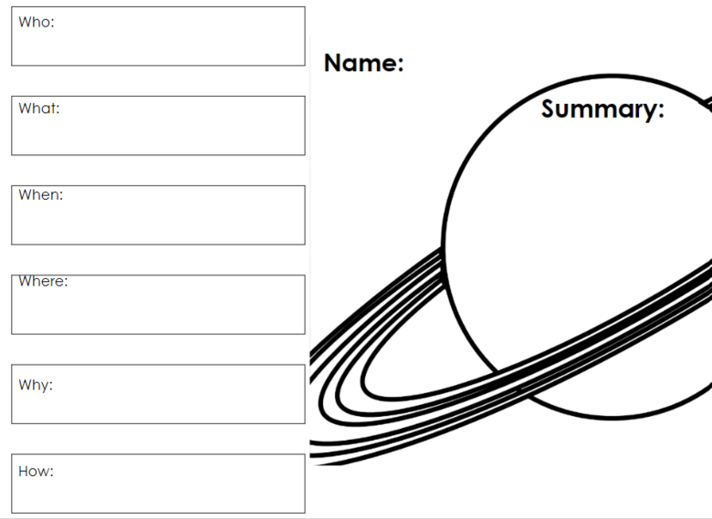 Planets Summary