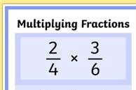 Multiplying Fractions Unit