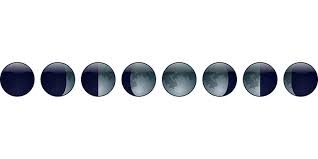 Moon Phases Matching Cards