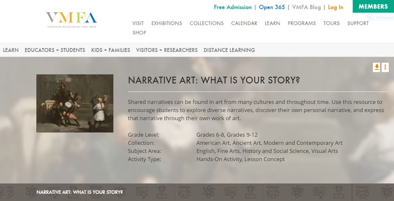 Narrative Art: What's Your Story? Art in your life.