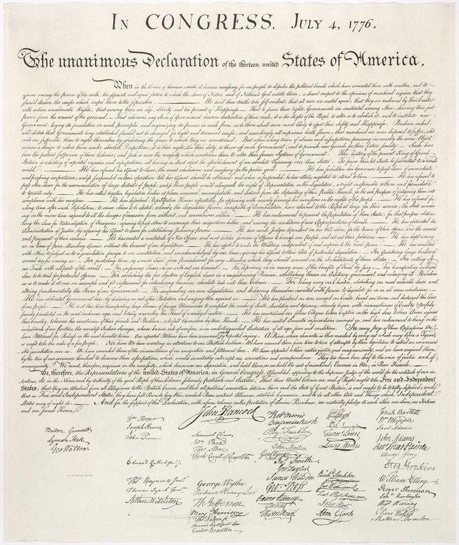 What's in the Declaration of Independence?