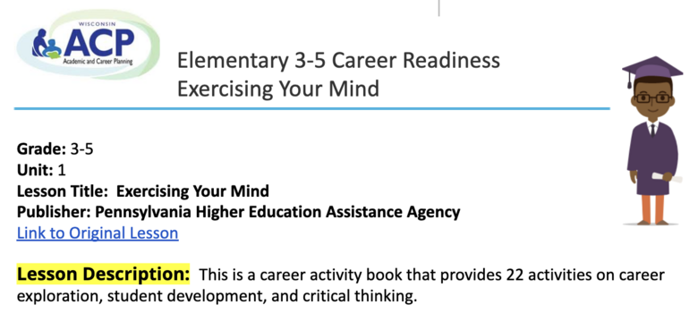 Elementary 3-5 ELA - Exercising Your Mind