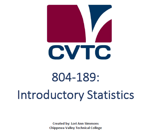Introductory Statistics 804-189 | WISELearn Resources