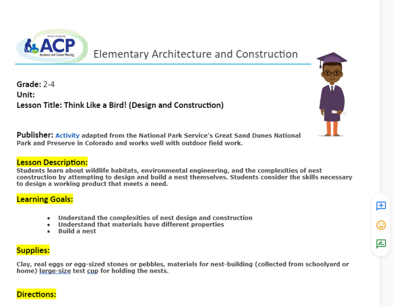 Elementary Architecture and Construction