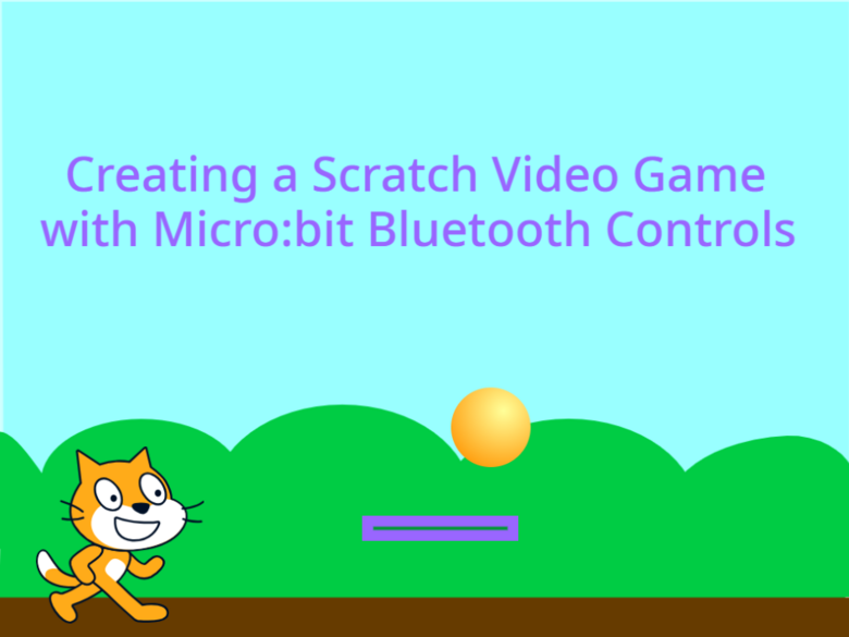 Creating a Scratch Video Game with Micro:Bit Bluetooth Controls ...