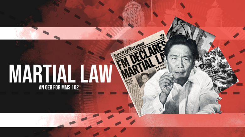 Martial Law Era In The Philippines OER Commons