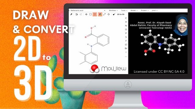 Tutorial: Visualise 3D Chemical Models using MolView