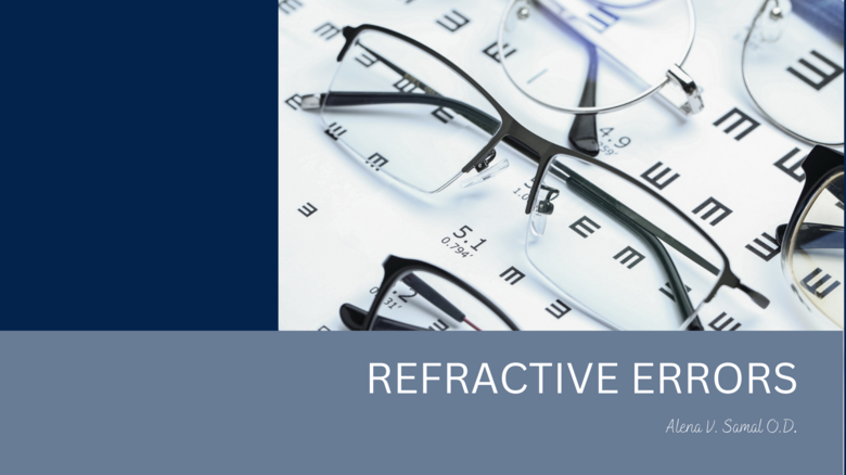 Refractive Errors