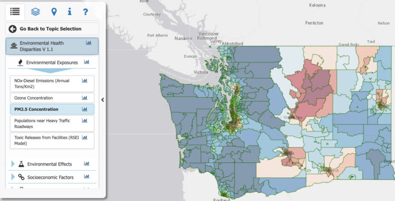 Using the Washington Tracking Network to Study Climate Impacts