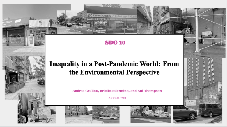 SDG 10: Reduced Inequalities