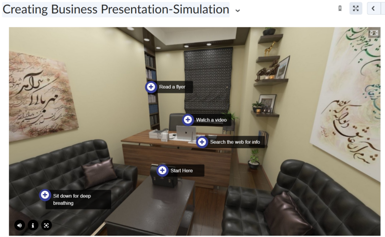 Creating Business Presentations - Simulator