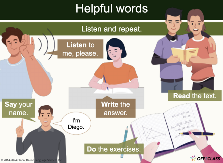 Newcomers Unit C Lesson 1 - In Class