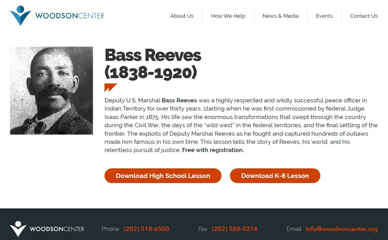 Bass Reeves (1838-1920) - HS