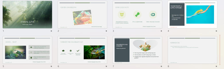 PowerPoint Basic Slideshow Creation Practice Assignment