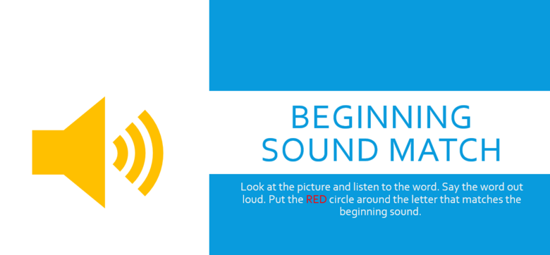 Beginning Sound Practice