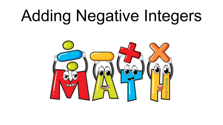 Adding Negative Numbers