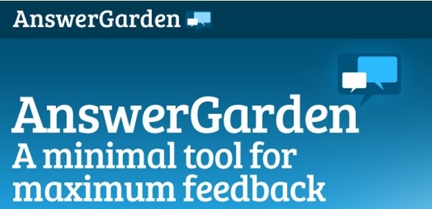 AnswerGarden Feedback Brainstorm Tool