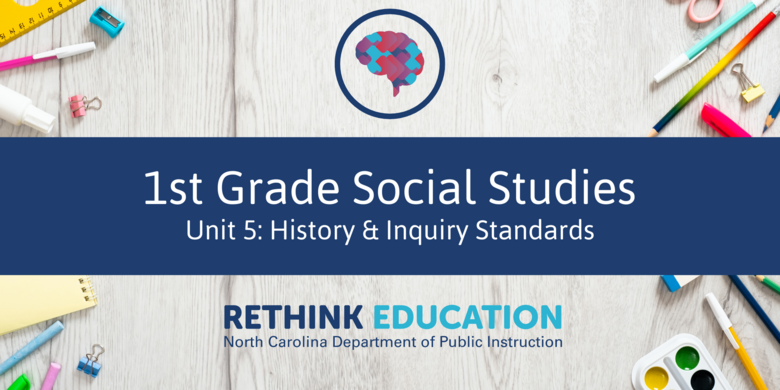 1st Grade Social Studies- Unit #5 History