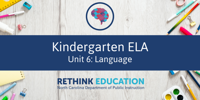 Kindergarten ELA Unit #6: Language