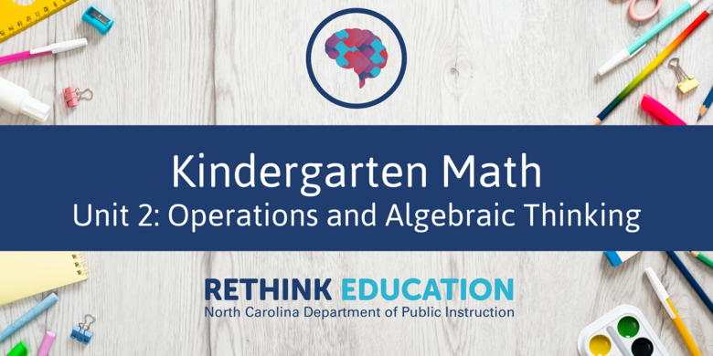 Kindergarten Math- Unit #2: Operations in Algebraic Thinking