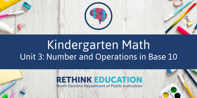 Kindergarten Math- Unit #3: Number and Operations in Base 10