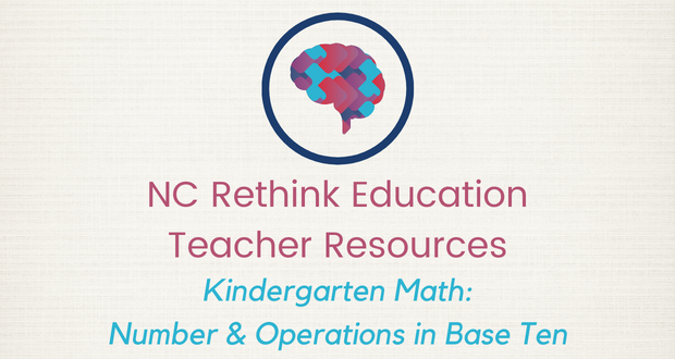 Kindergarten Math Teacher Guide: Number & Operations in Base Ten