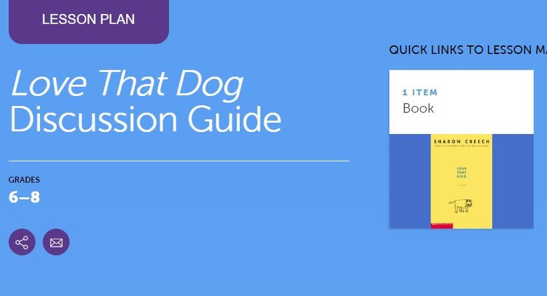 Love That Dog Discussion Guide