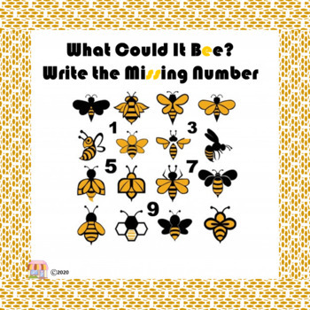 What Could It Bee? Write the Missing Number