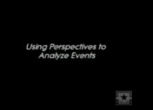 Using Perspectives to Analyze Events