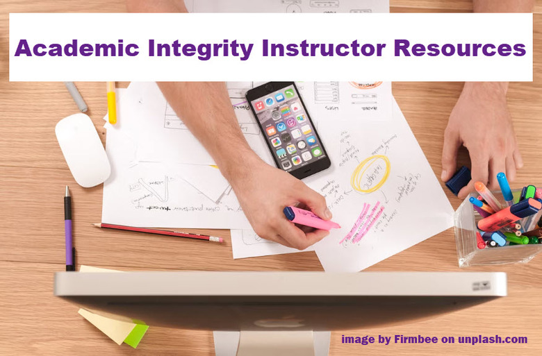 Academic Integrity Instructor Resources