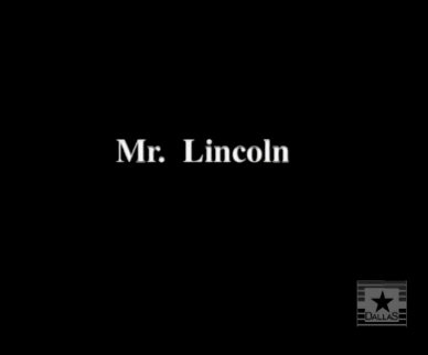 Lincoln's Campaign - Mr. Lincoln