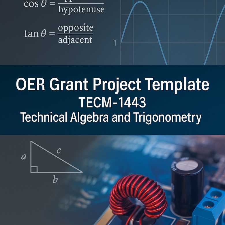 Technical Algebra TECM-1443 Technical Algebra and Trigonometry | OERTX